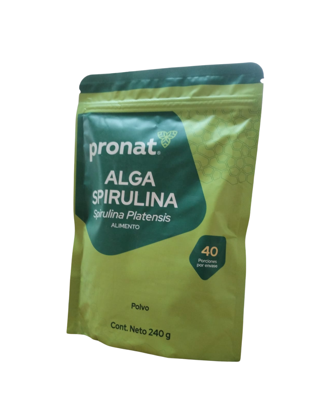 ALGA SPIRULINA POLVO C/240